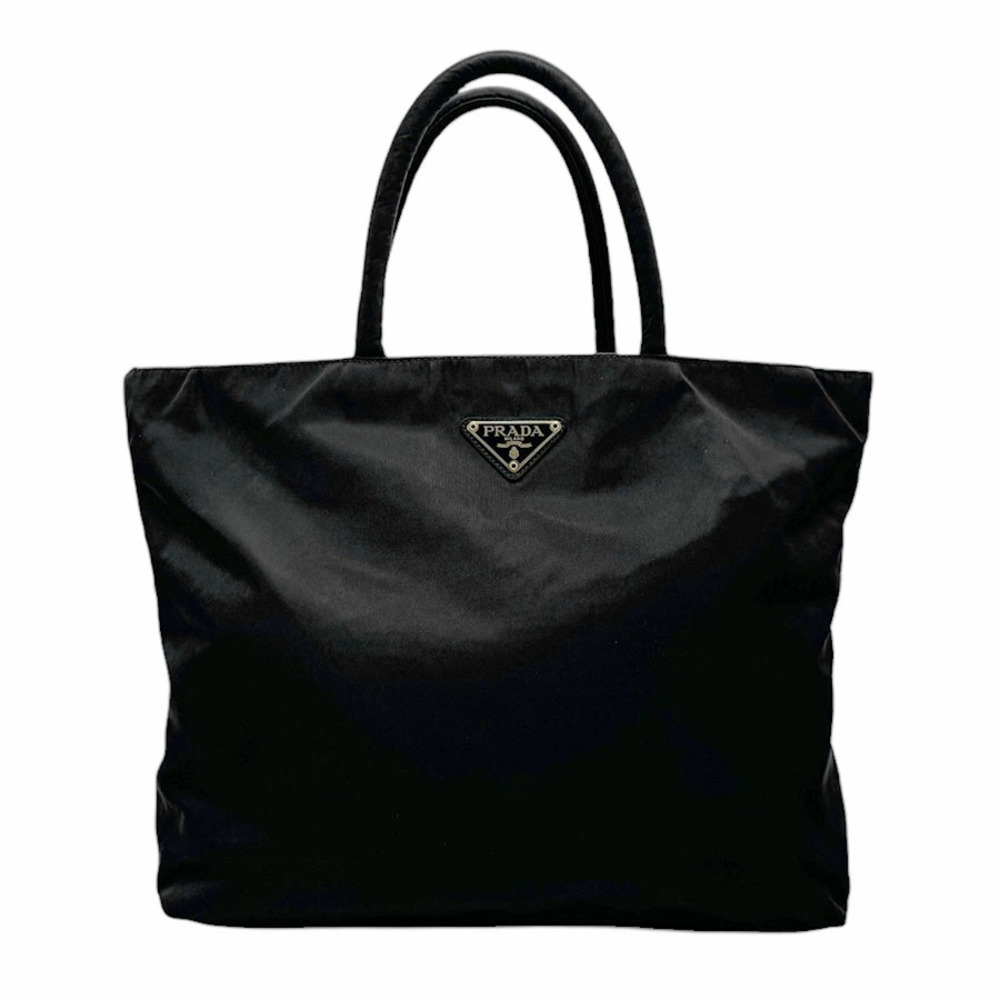 Prada Tessuto tote bag black